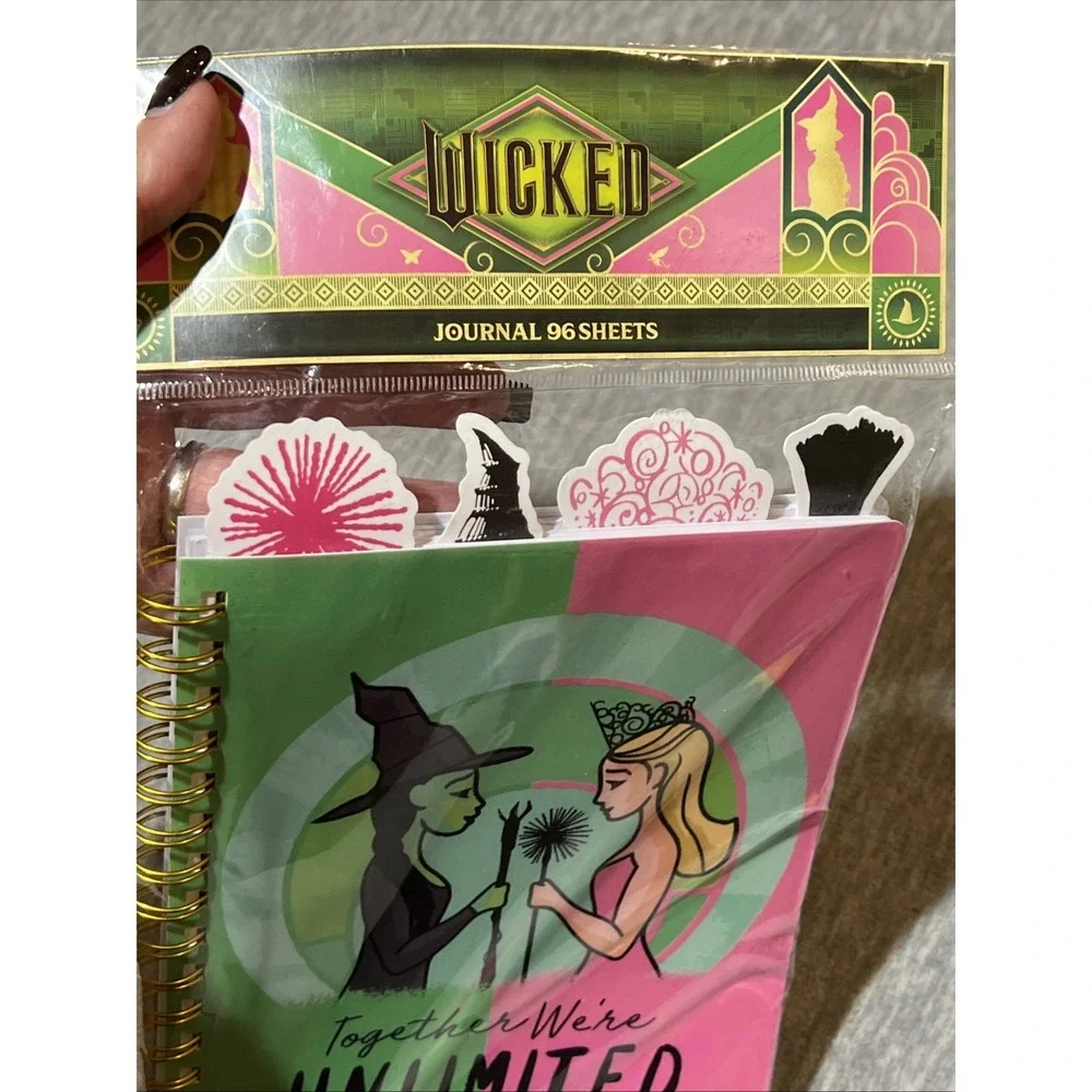 Wicked We're Unlimited Spiral Journal 96 Sheets Target Innovative‎ Designs New